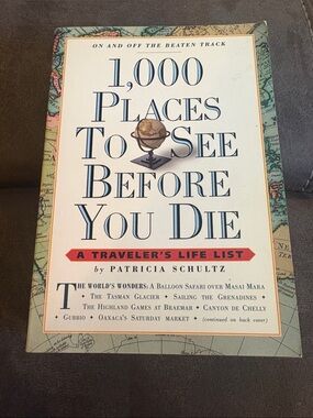 🔥5 FOR $25🔥 1,000 Places to See Before You Die by Patricia Schultz